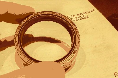 uszczelniacz główny- uszkodzenia wewnętrzne